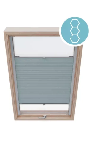 Roleta Honeycomb Dachowa - Stal
